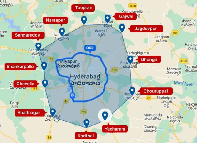 ORR & RRR: Hyderabad’s Growth Lifelines - Open Villa Plots