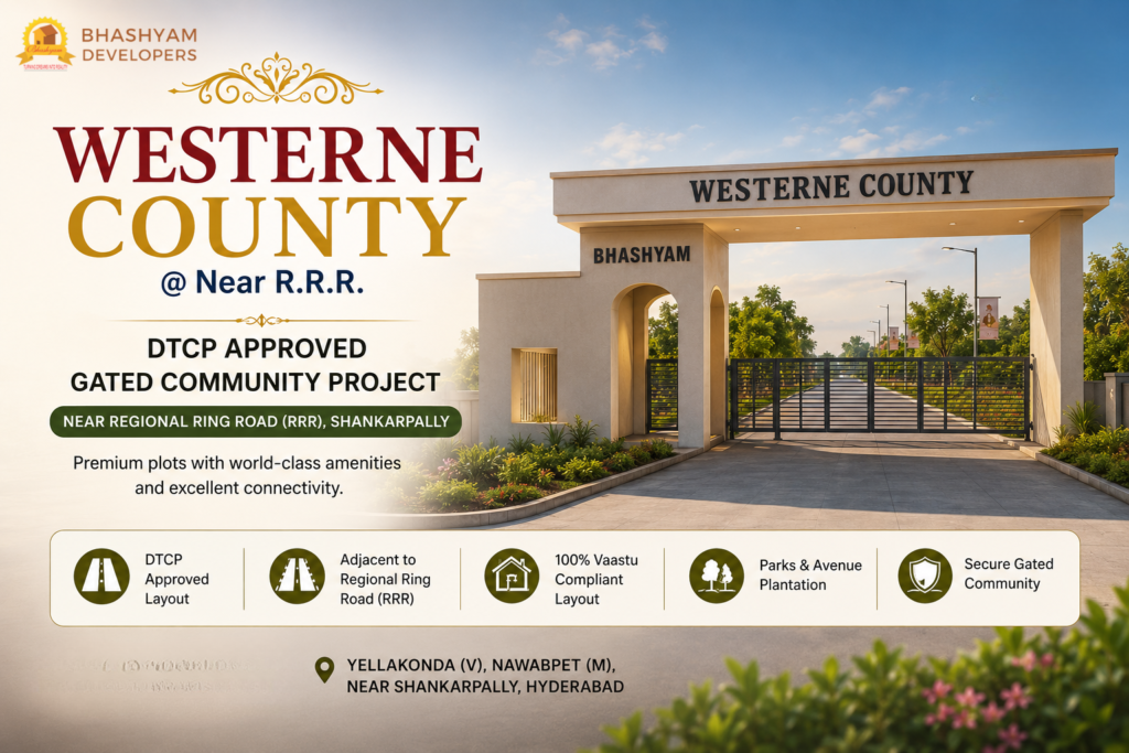 DTCP approved plots in Shankarpally